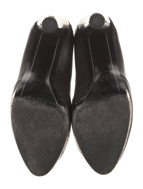 Chanel 2008 Interlocking CC Logo Boots