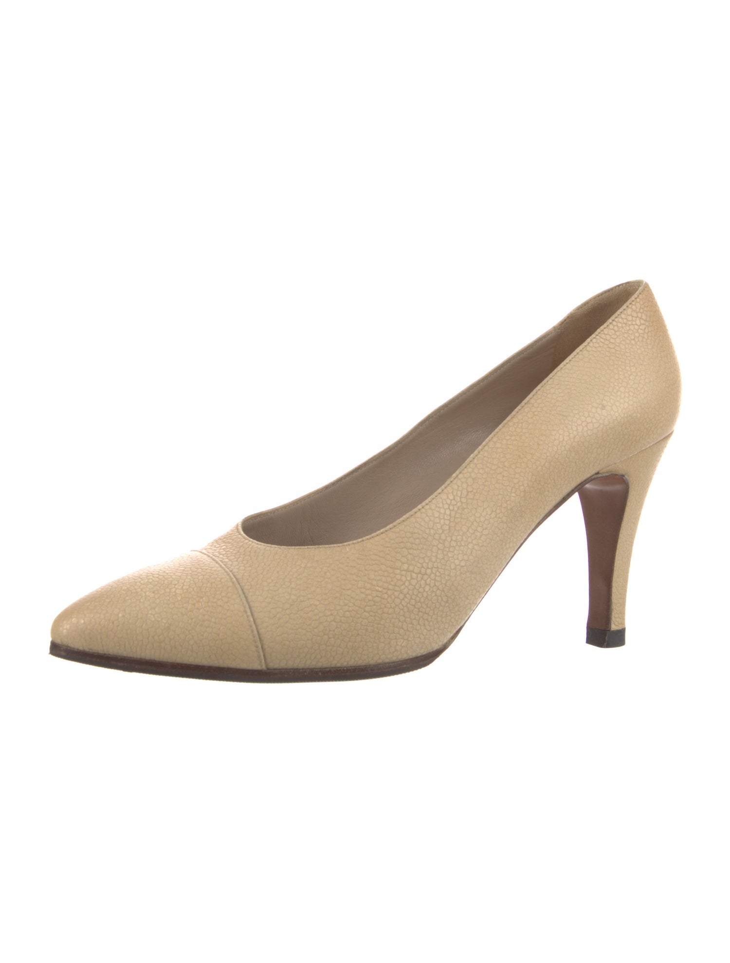 Chanel Vintage Leather Pumps