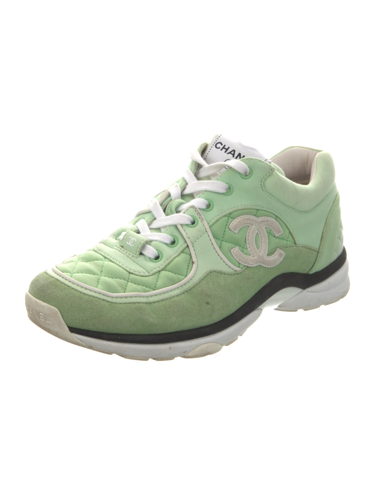 Chanel 2023 Interlocking CC Logo Sneakers