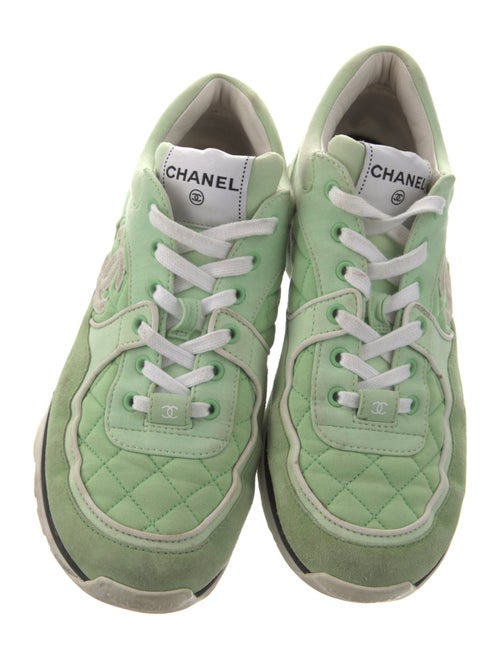 Chanel 2023 Interlocking CC Logo Sneakers