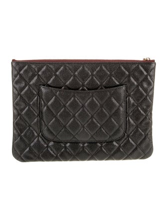 Chanel Medium Caviar O-Case