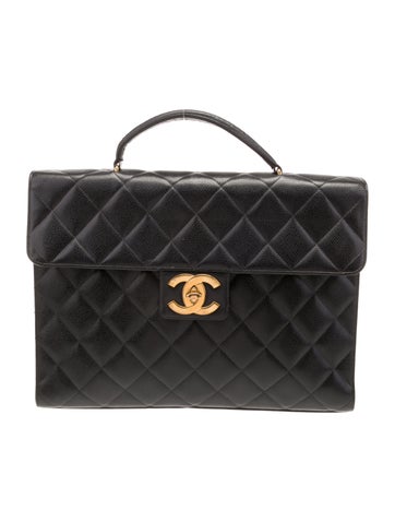 Chanel Briefcases Caviar CC Briefcase