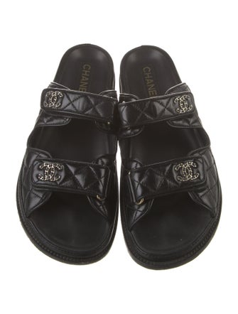 Chanel 2024 Interlocking CC Logo Slides