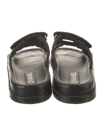 Chanel 2024 Interlocking CC Logo Slides