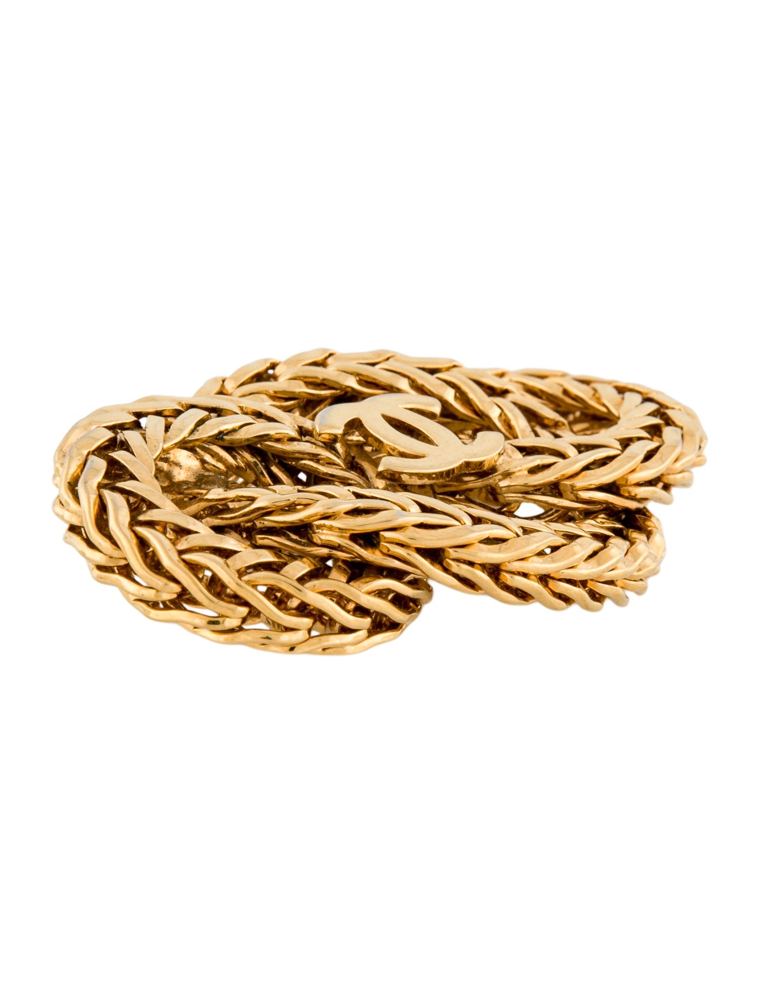 Chanel Vintage CC Brooch