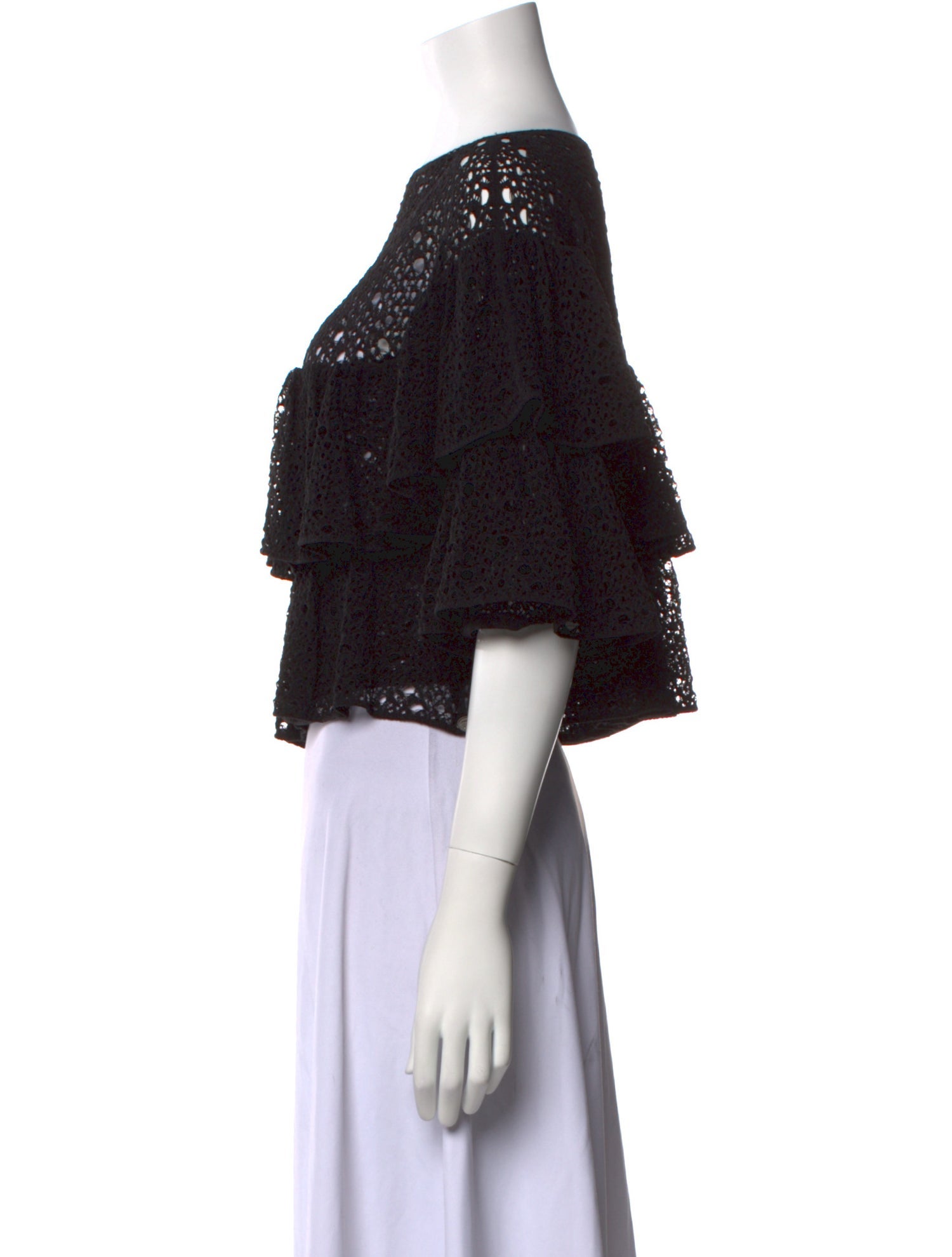 Chanel 2012 Lace Crop Top