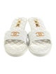 Chanel 2023 Interlocking CC Logo Slides