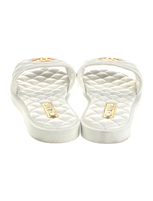 Chanel 2023 Interlocking CC Logo Slides