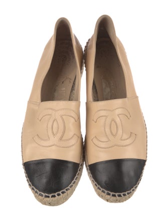 Chanel 2016 Interlocking CC Logo Espadrilles