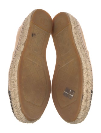 Chanel 2016 Interlocking CC Logo Espadrilles