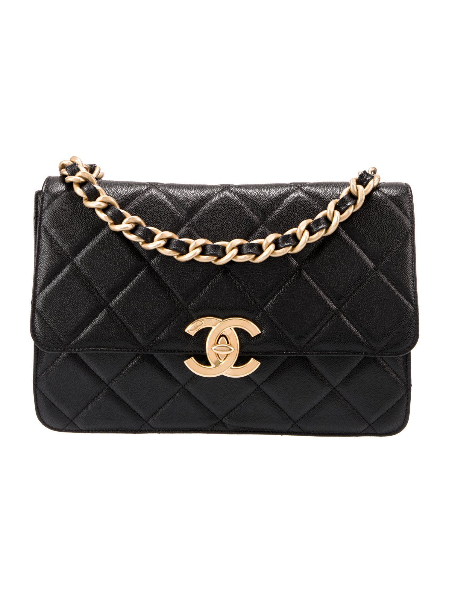 Chanel Small Funky Town Flap Bag - Black Shoulder Bags