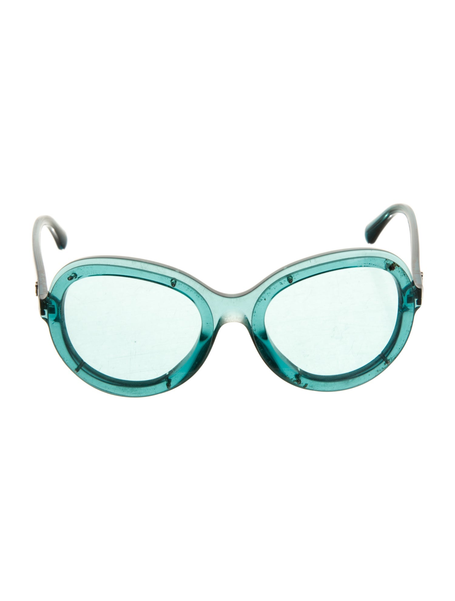 Chanel Interlocking CC Logo Oversize Sunglasses