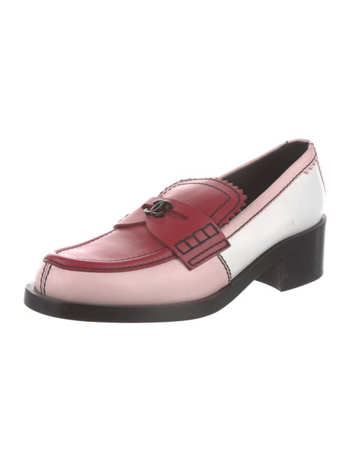 Chanel 2023 Interlocking CC Logo Loafers