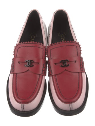 Chanel 2023 Interlocking CC Logo Loafers