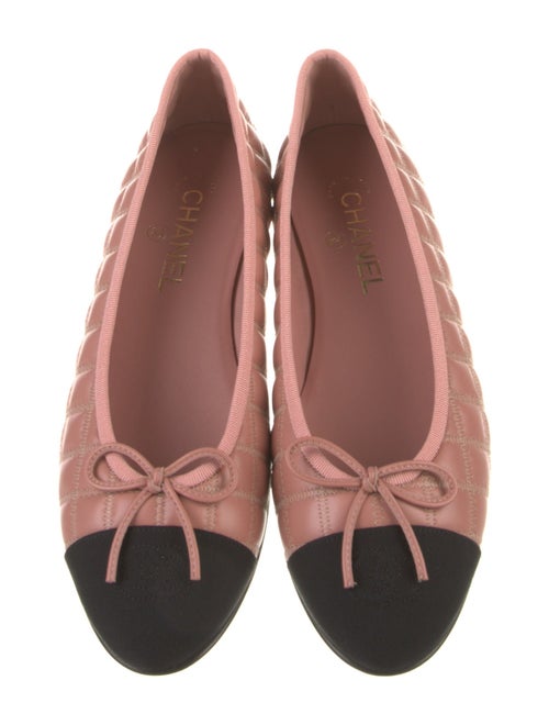 Chanel 2024 Interlocking CC Logo Ballet Flats