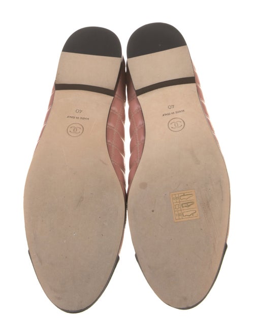 Chanel 2024 Interlocking CC Logo Ballet Flats