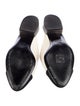 Chanel Interlocking CC Logo Leather Mules