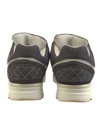 Chanel Interlocking CC Logo Canvas Sneakers