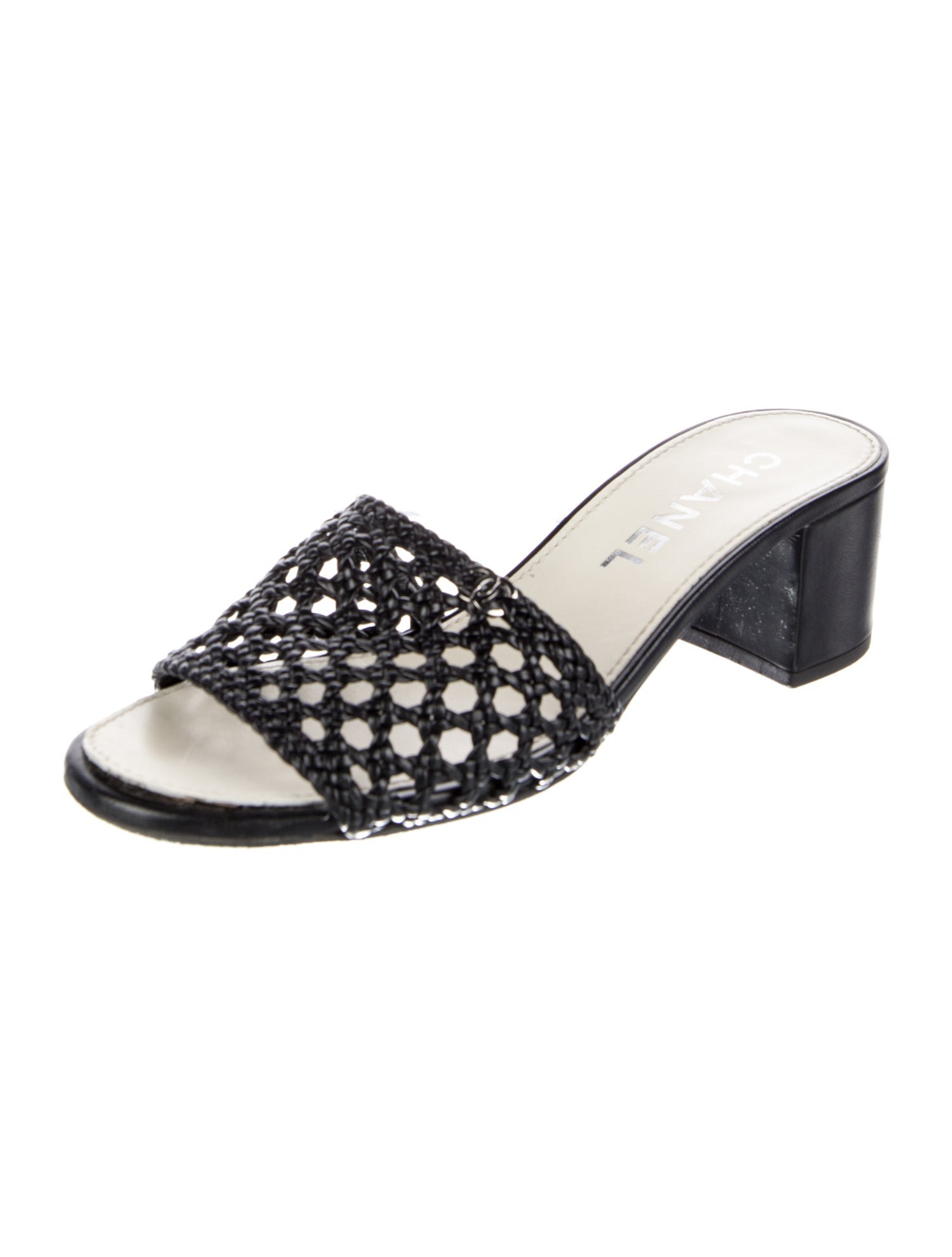 Chanel 2021 Interlocking CC Logo Slides