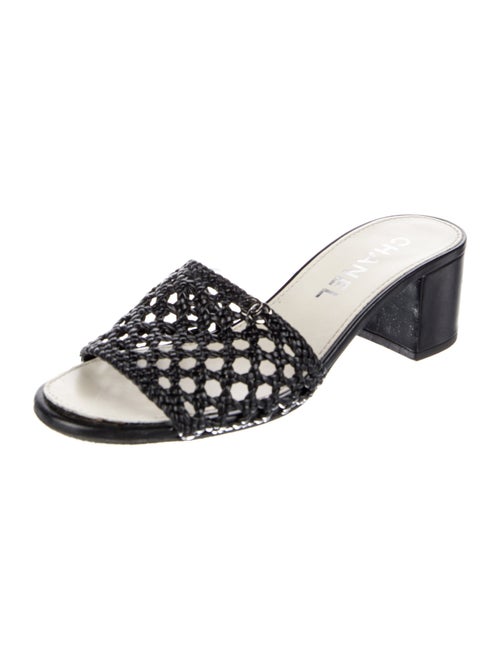 Chanel 2021 Interlocking CC Logo Slides