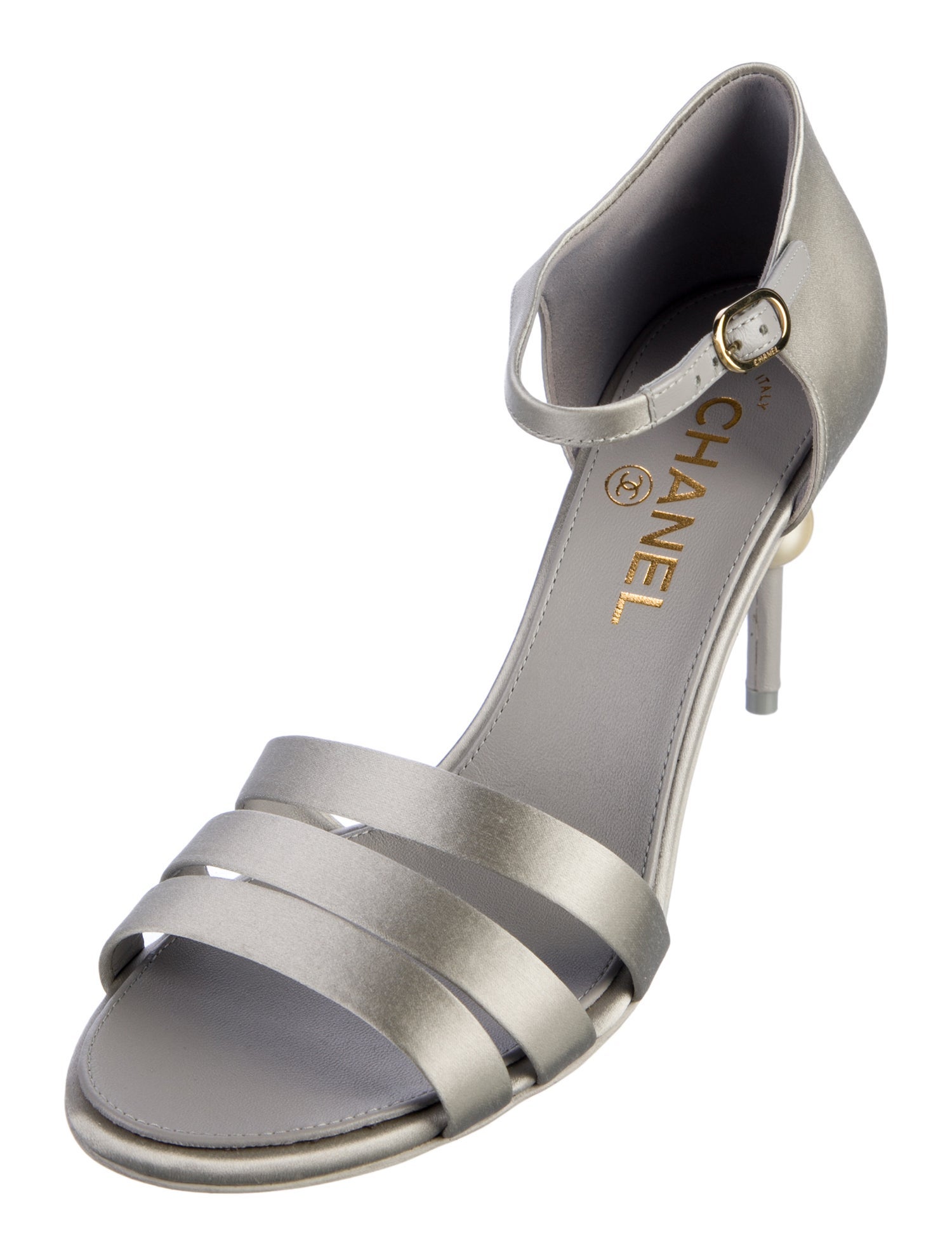 Chanel 2022 Interlocking CC Logo Sandals