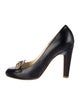 Chanel Interlocking CC Logo Lambskin Pumps