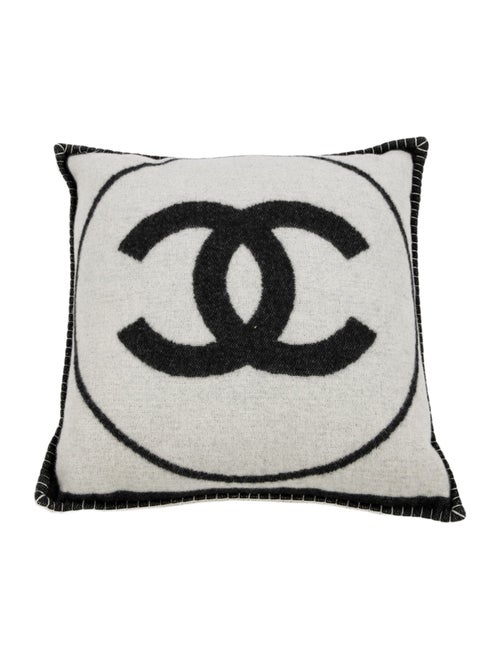 Chanel CC Throw Pillow