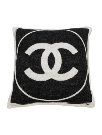 Chanel CC Throw Pillow