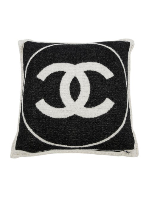 Chanel CC Throw Pillow