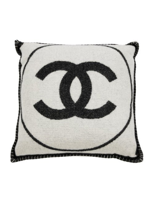 Chanel CC Throw Pillow