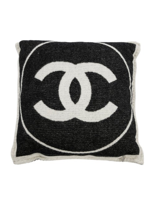 Chanel CC Throw Pillow