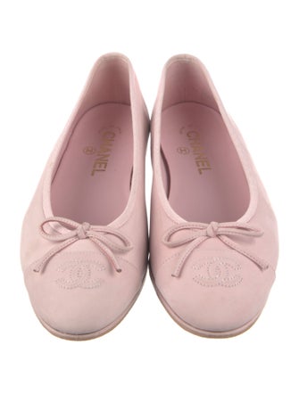 Chanel 2025 Interlocking CC Logo Ballet Flats