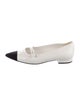 Chanel 2024 Interlocking CC Logo Mary Jane Flats