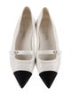 Chanel 2024 Interlocking CC Logo Mary Jane Flats