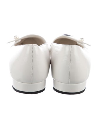 Chanel 2024 Interlocking CC Logo Mary Jane Flats