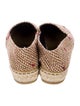 Chanel Interlocking CC Logo Tweed Espadrilles