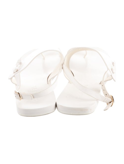 Chanel 2021 Interlocking CC Logo Slingback Sandals