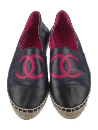 Chanel 2022 Interlocking CC Logo Espadrilles