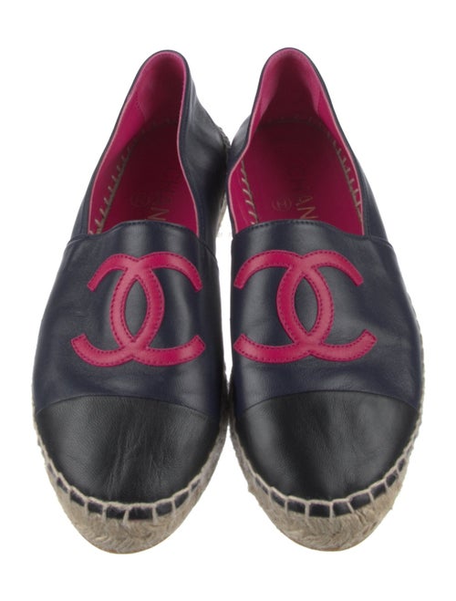 Chanel 2022 Interlocking CC Logo Espadrilles