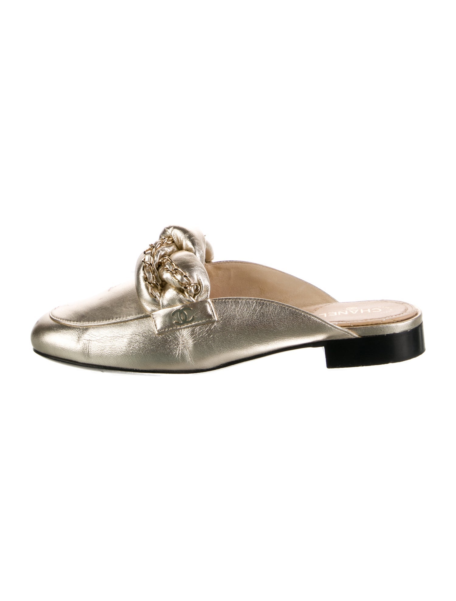 Chanel 2017 Interlocking CC Logo Mules