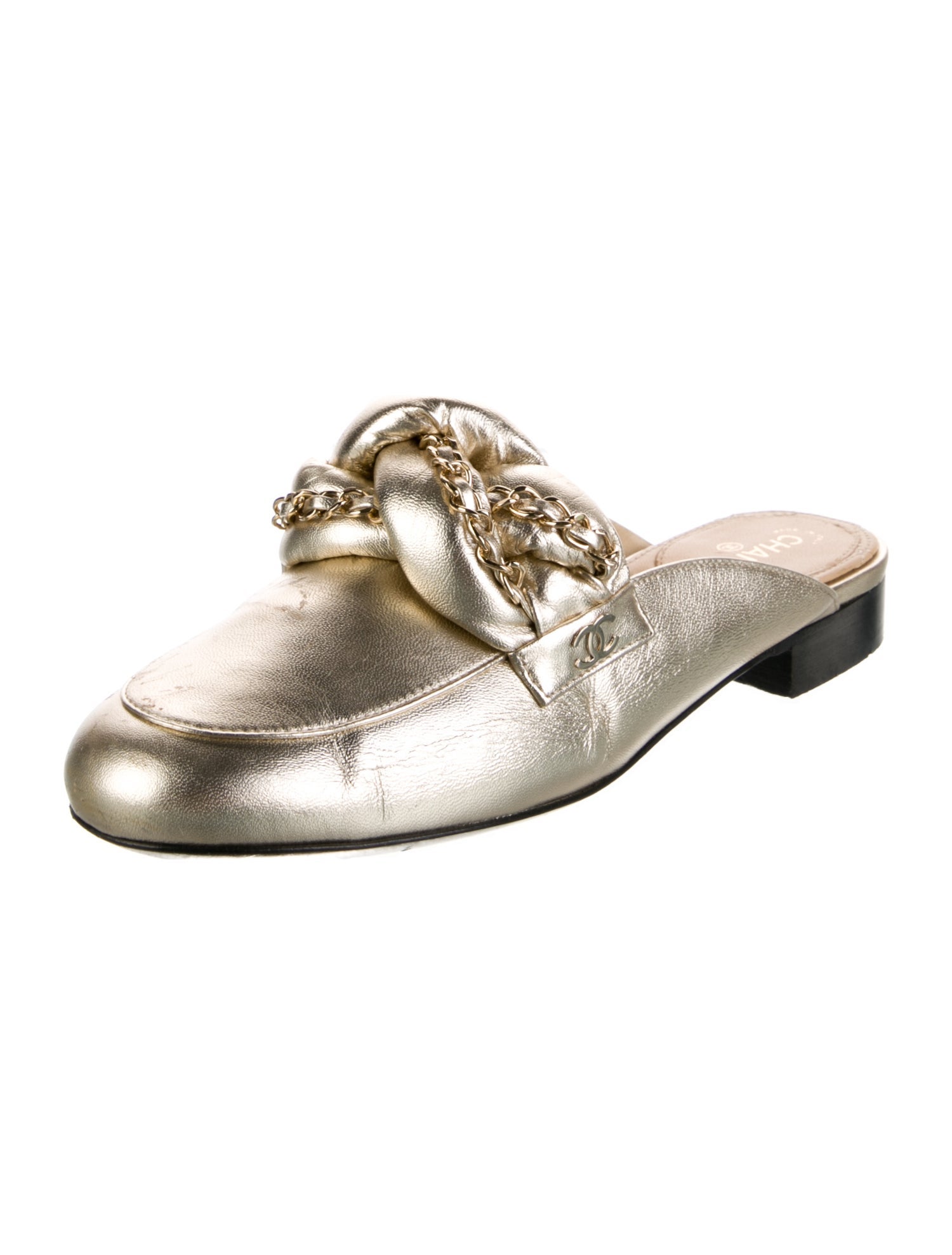 Chanel 2017 Interlocking CC Logo Mules