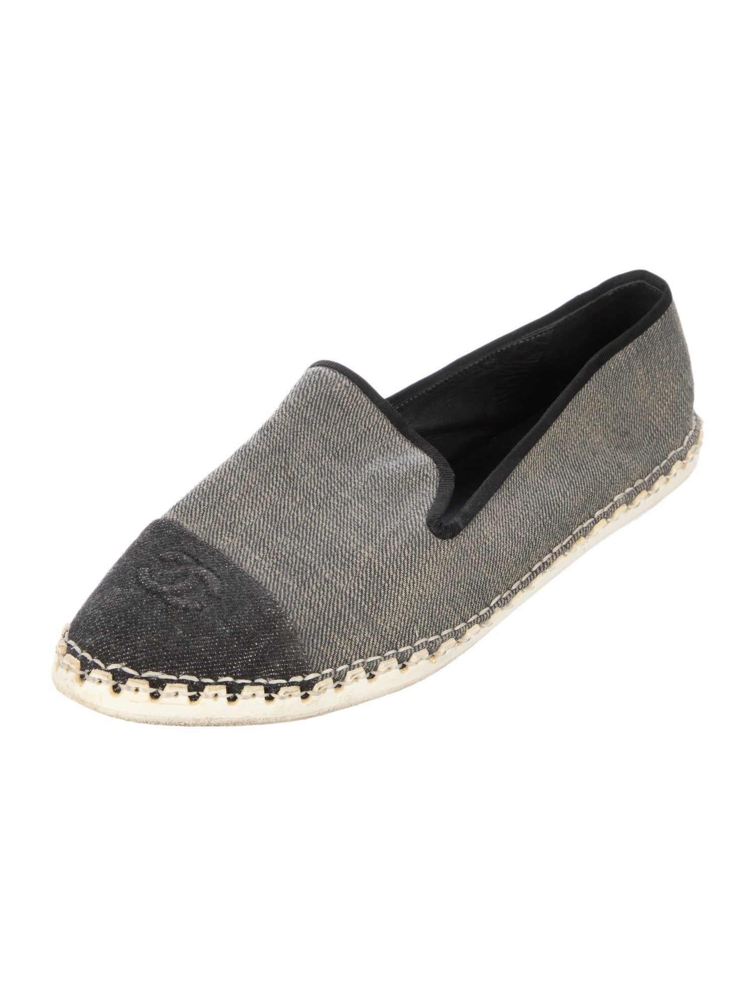 Chanel 2019 Interlocking CC Logo Espadrilles