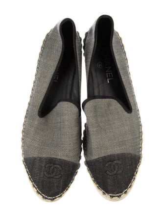 Chanel 2019 Interlocking CC Logo Espadrilles