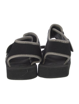 Chanel Interlocking CC Logo Neoprene Slides