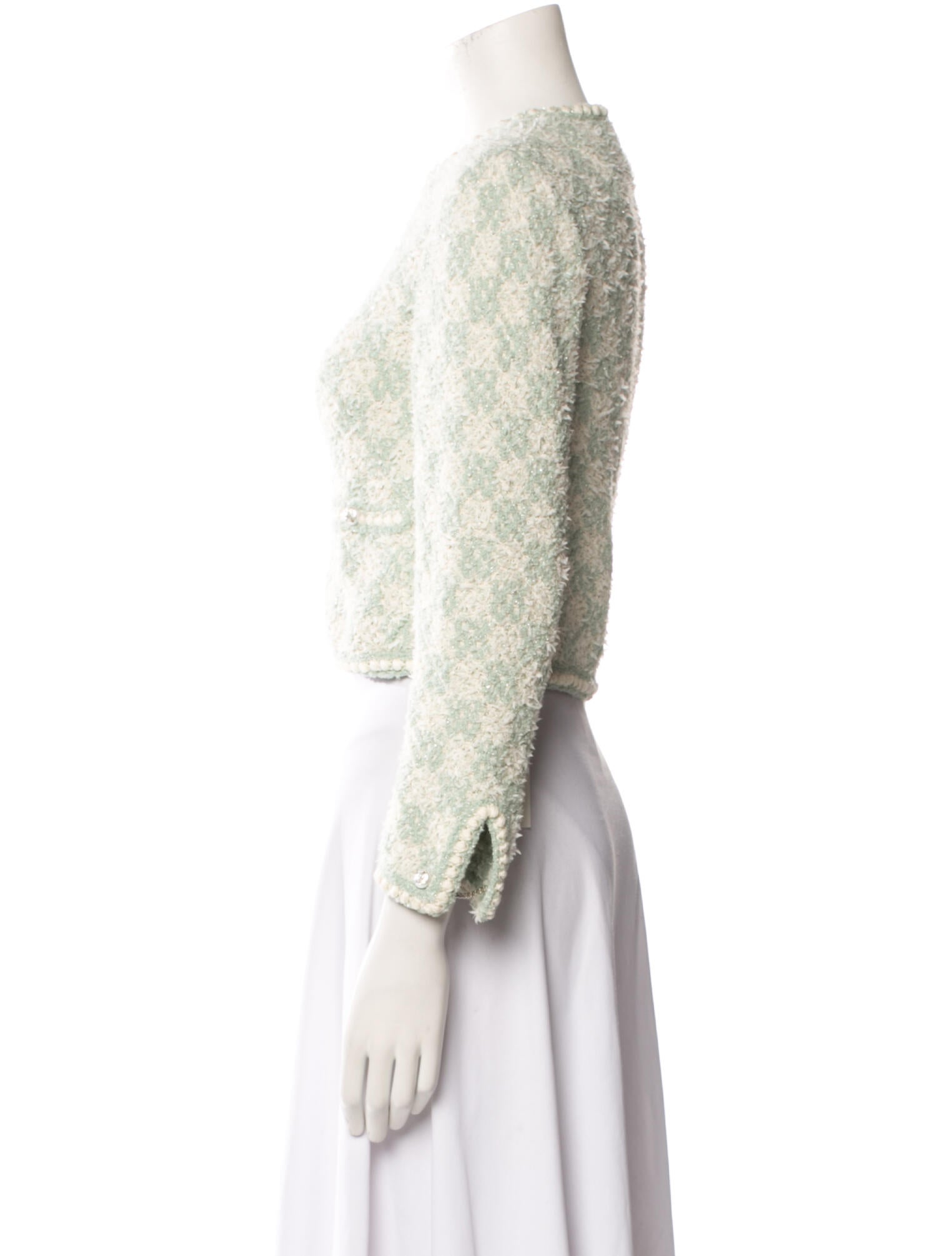 Chanel 2023 Tweed Pattern Jacket