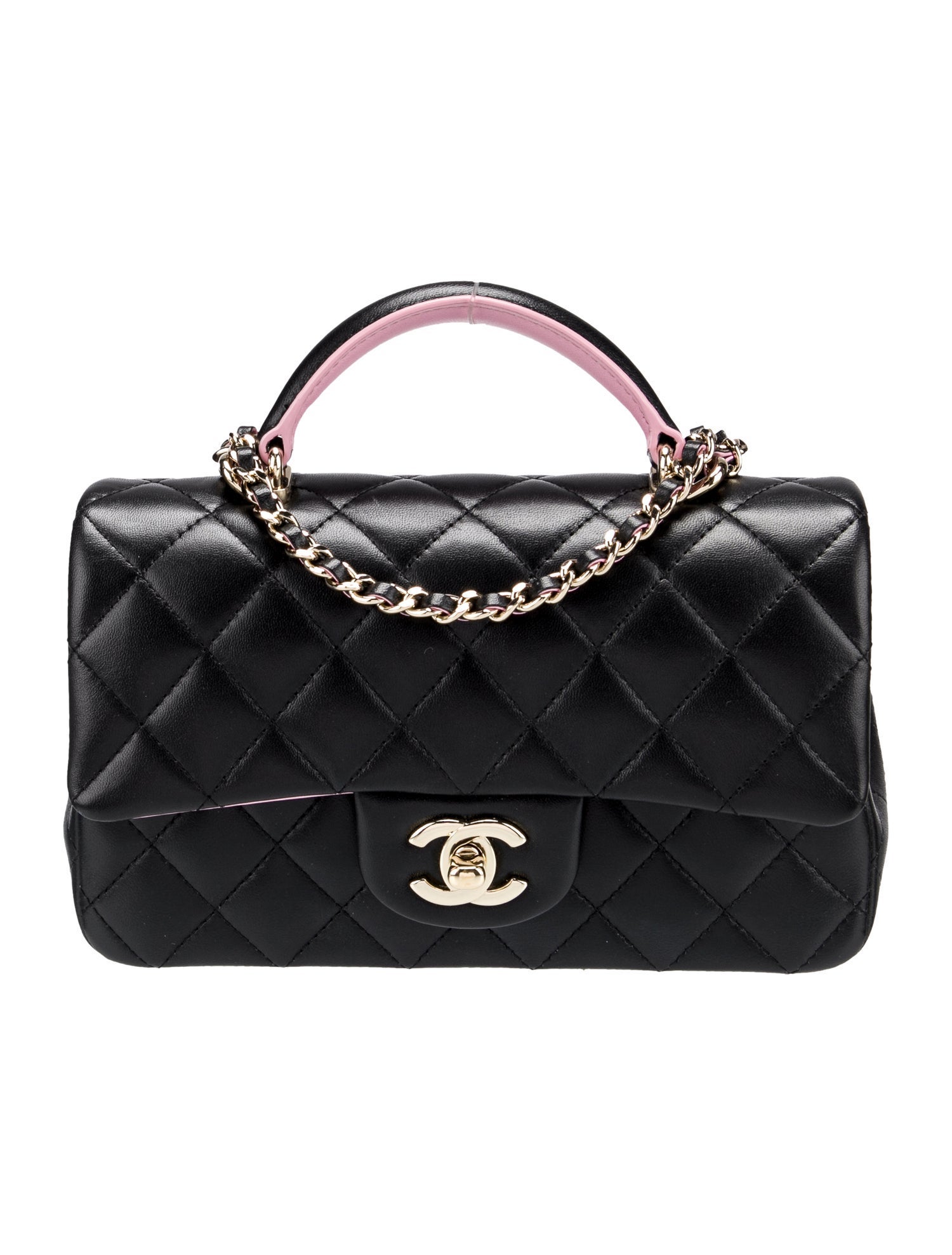 Chanel Rectangular Mini Top Handle Flap Bag