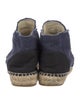 Chanel 2015 Interlocking CC Logo Espadrille Sneakers