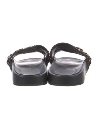Chanel 2017 Interlocking CC Logo Slides