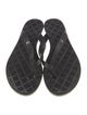 Chanel 2015 Interlocking CC Logo Flip Flops
