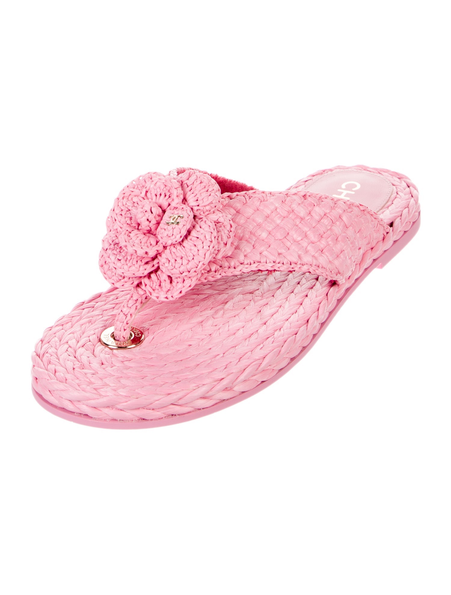 Chanel 2023 Interlocking CC Logo Slides